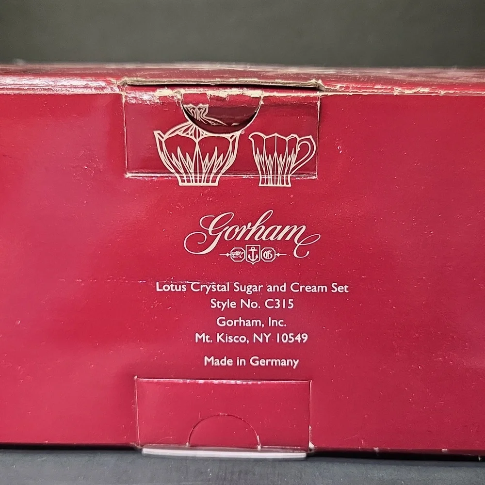 Gorham vintage lotus